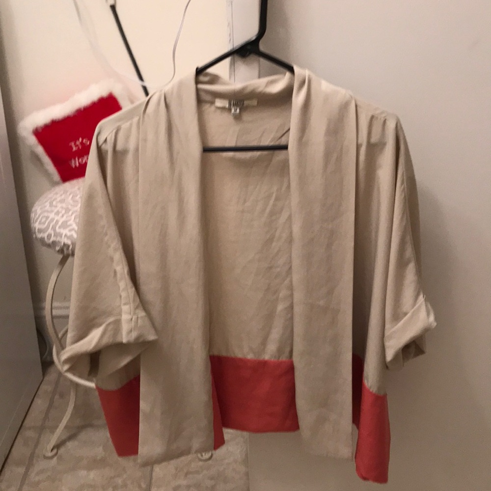 Color block kimono